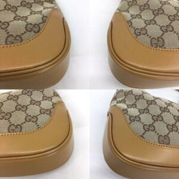 Gucci One Shoulder Bag GG Canvas Beige Brown - Picture 5 of 8